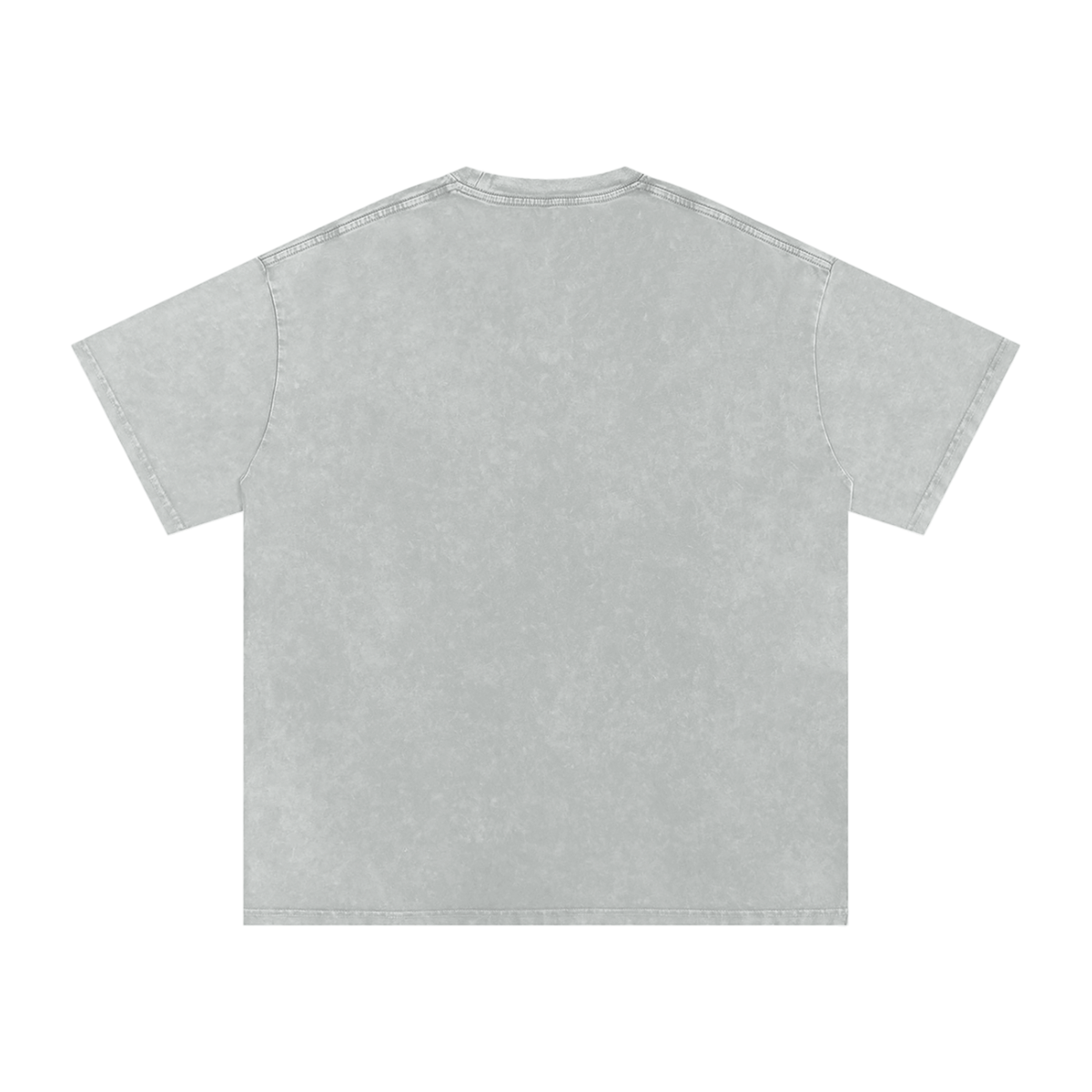 "WE RIDE AT JAWN" Graphic Faded Wash Oversized Tee