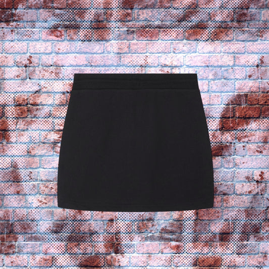 "N96 Neon Graffiti Logo" Essential Drawstring Skirt