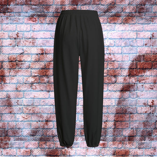"N96 Neon Graffiti Logo" Fleece Sweatpants (Blacklist)