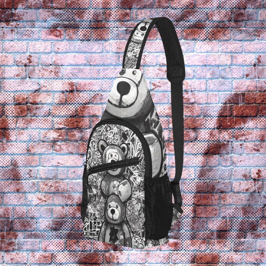 "Bearz of Brotherly Love" Graphic Versatile Chest Bag