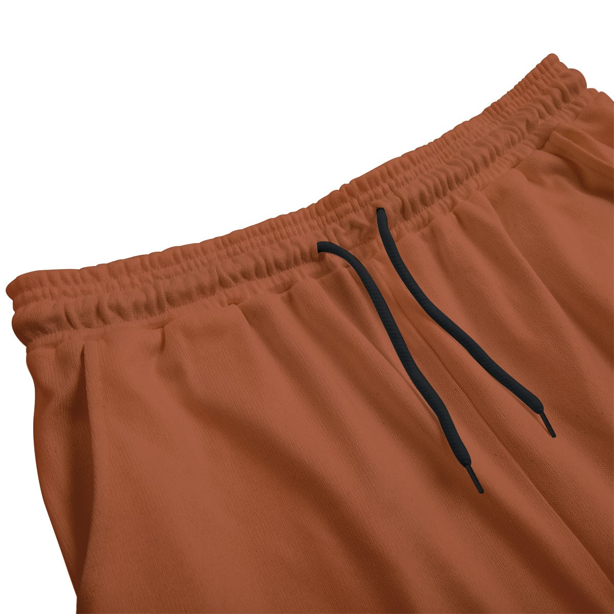 "N96 Neon Graffiti Logo" Fleece Sweatpants (Rusty Orange)