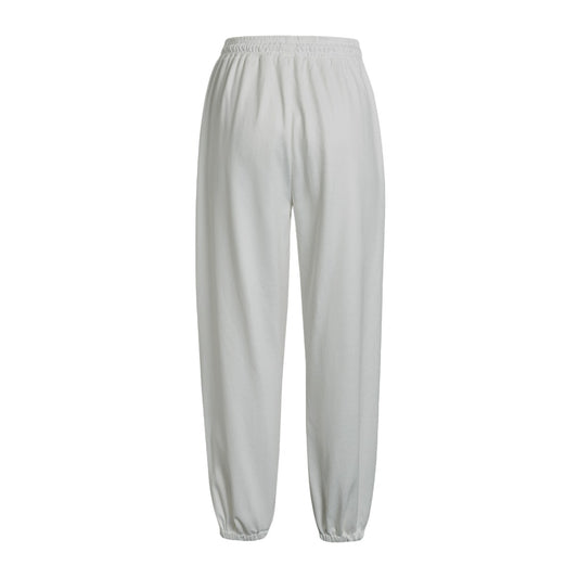 "N96 Neon Graffiti Logo" Fleece Sweatpants (Ash Gray)
