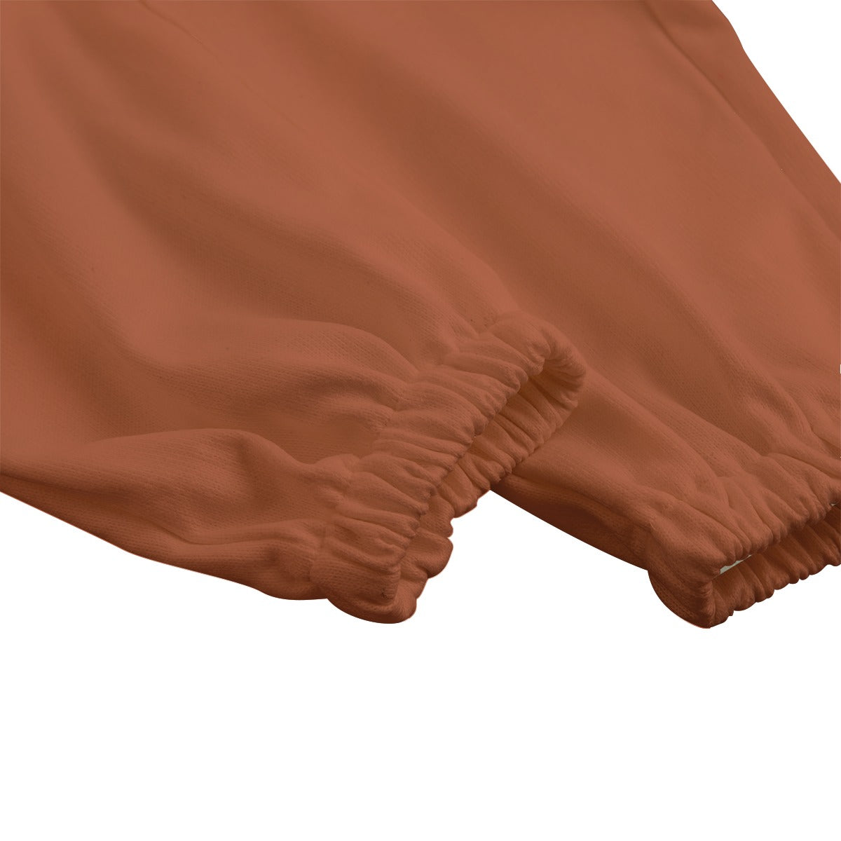 "N96 Neon Graffiti Logo" Fleece Sweatpants (Rusty Orange)