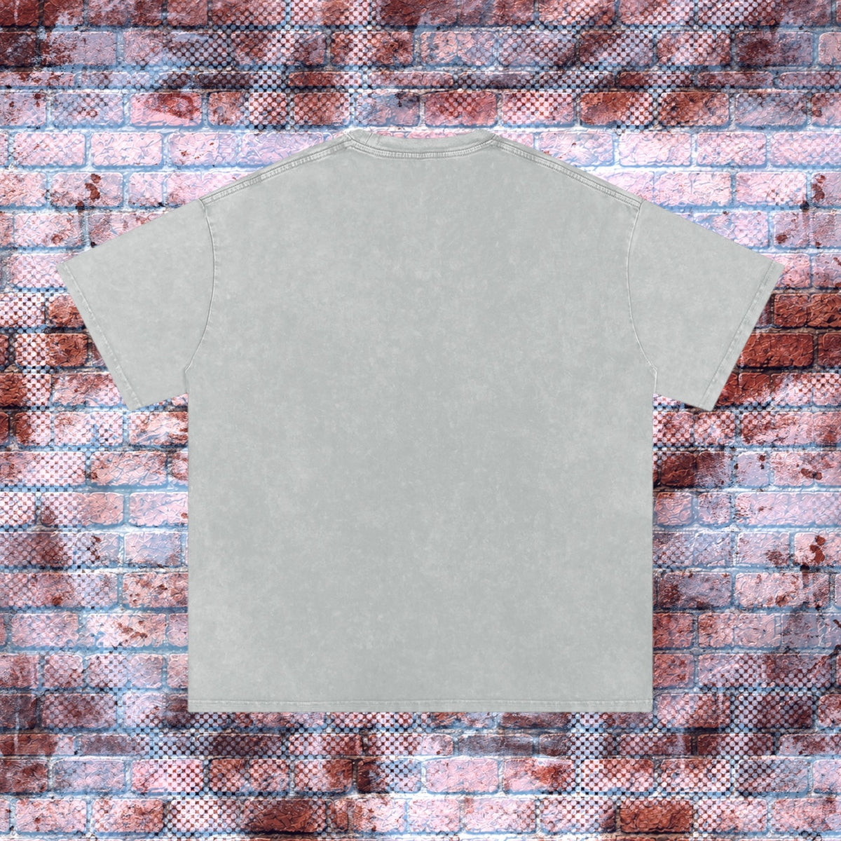 "WE RIDE AT JAWN" Graphic Faded Wash Oversized Tee