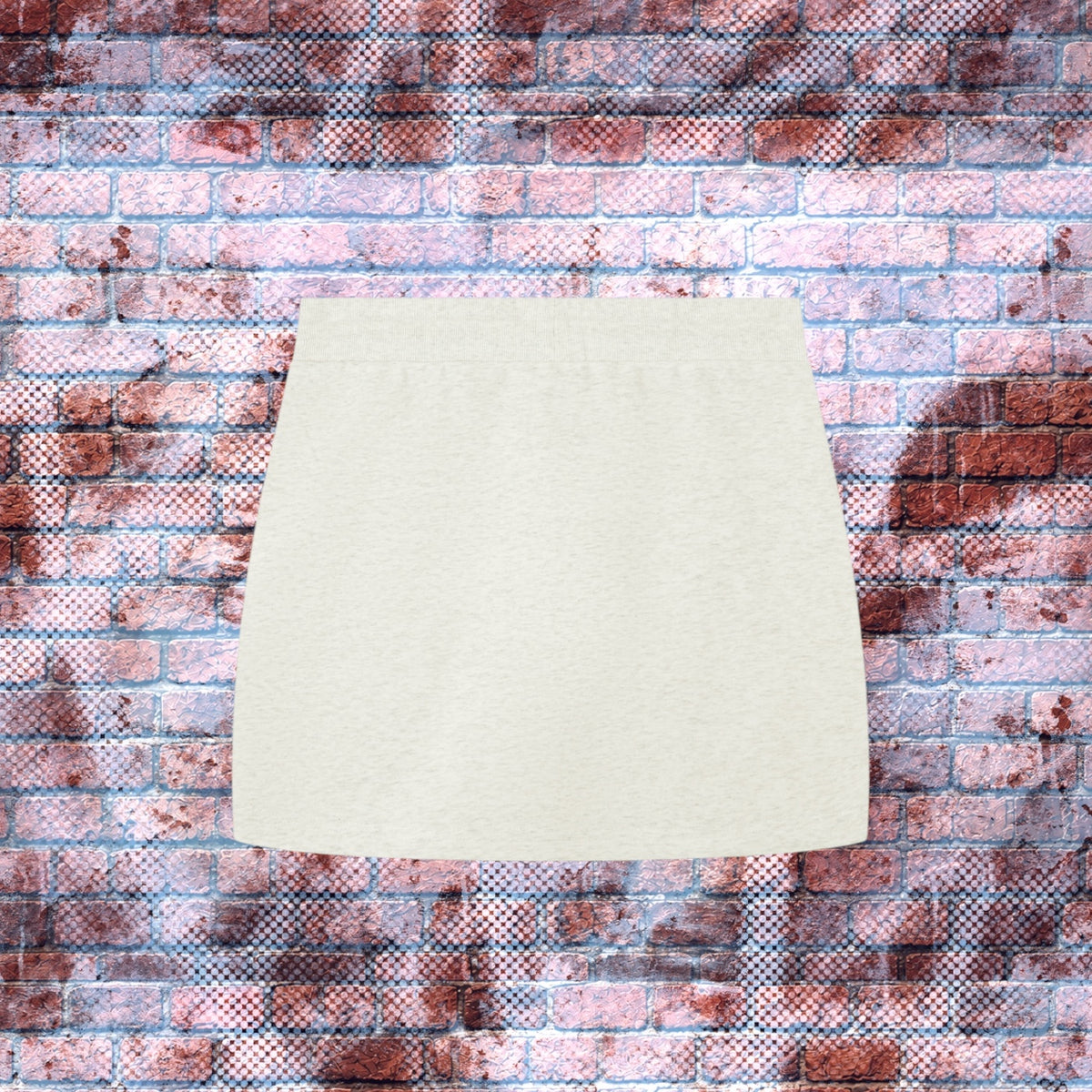 "N96 Neon Graffiti Logo" Essential Drawstring Skirt
