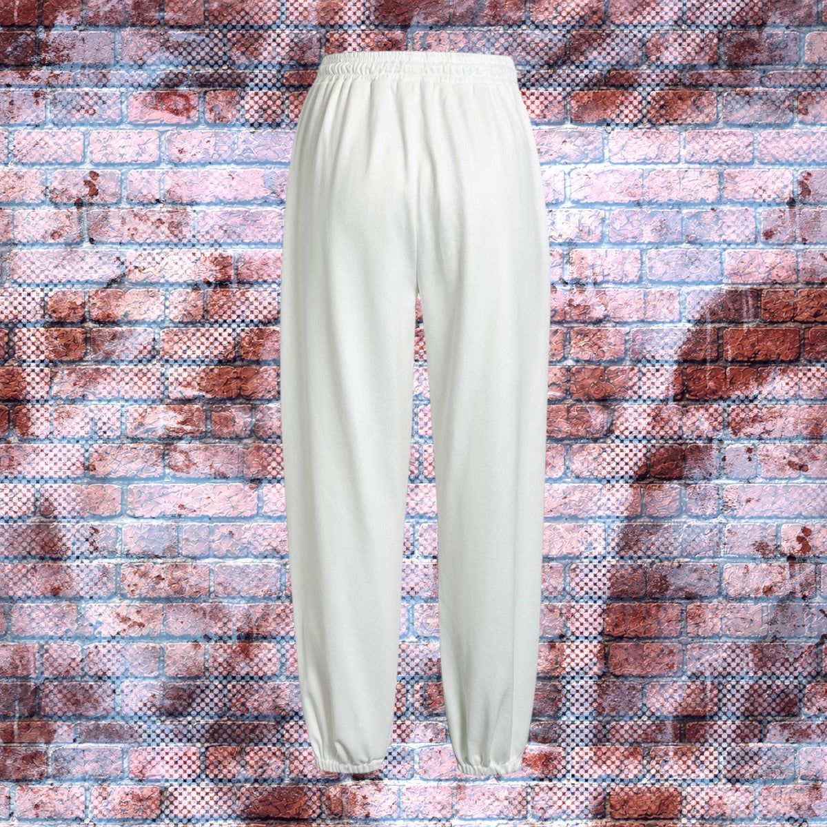 "N96 Neon Graffiti Logo" Fleece Sweatpants (Cloudz)