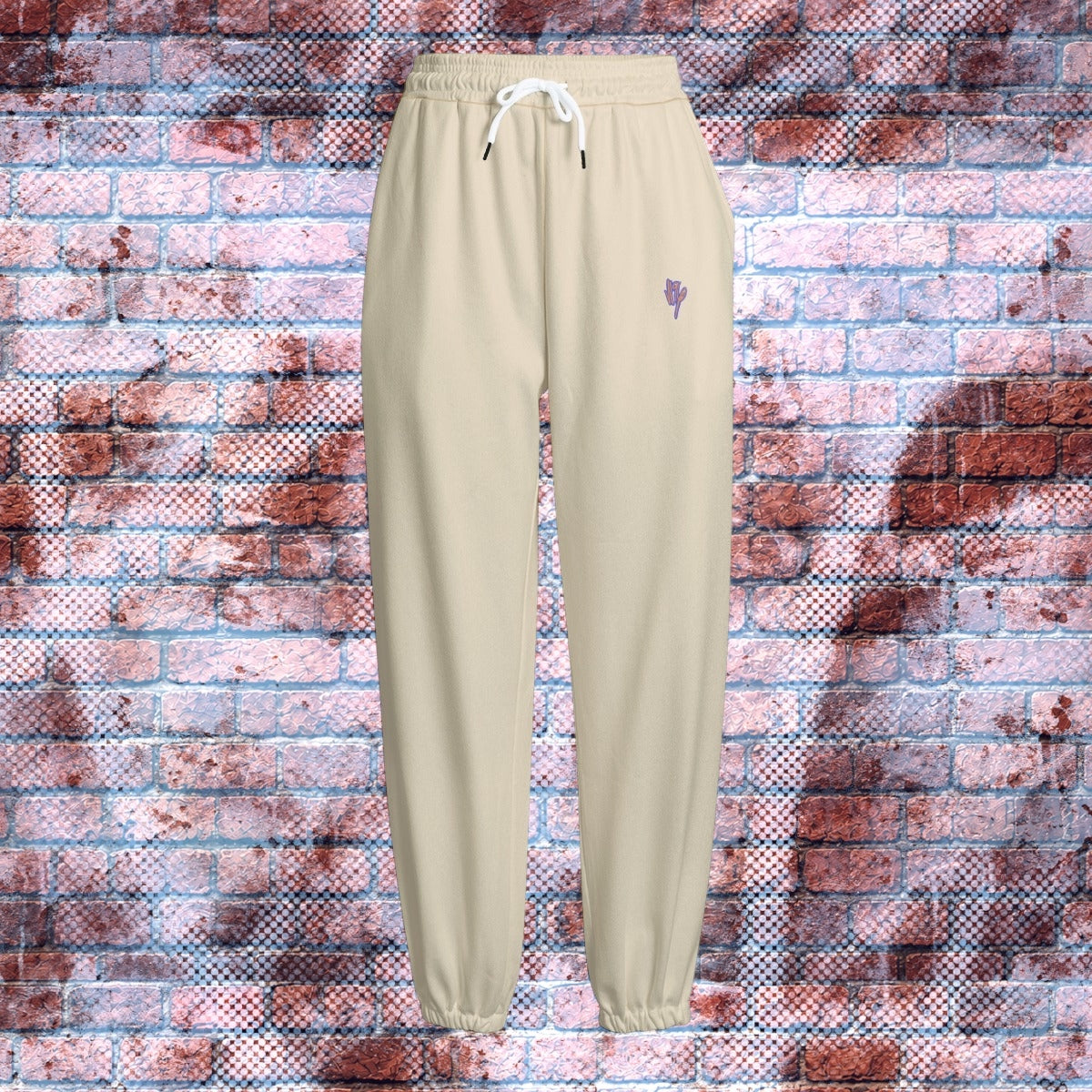 "N96 Neon Graffiti Logo" Fleece Sweatpants (A.T.M. C.R.E.A.M.)