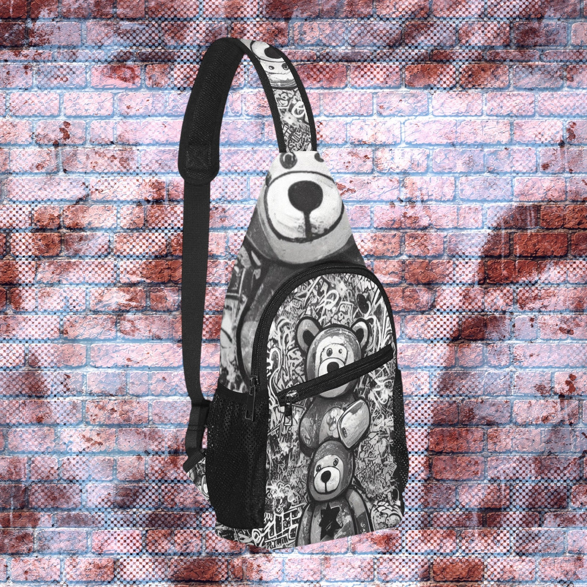 "Bearz of Brotherly Love" Graphic Versatile Chest Bag