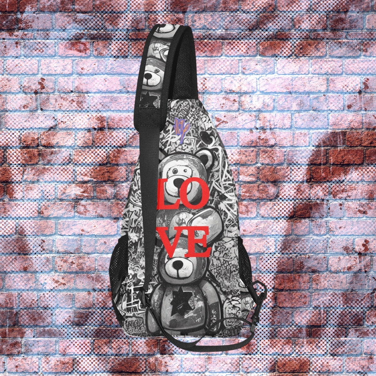 "Bearz of Brotherly Love" Graphic Versatile Chest Bag